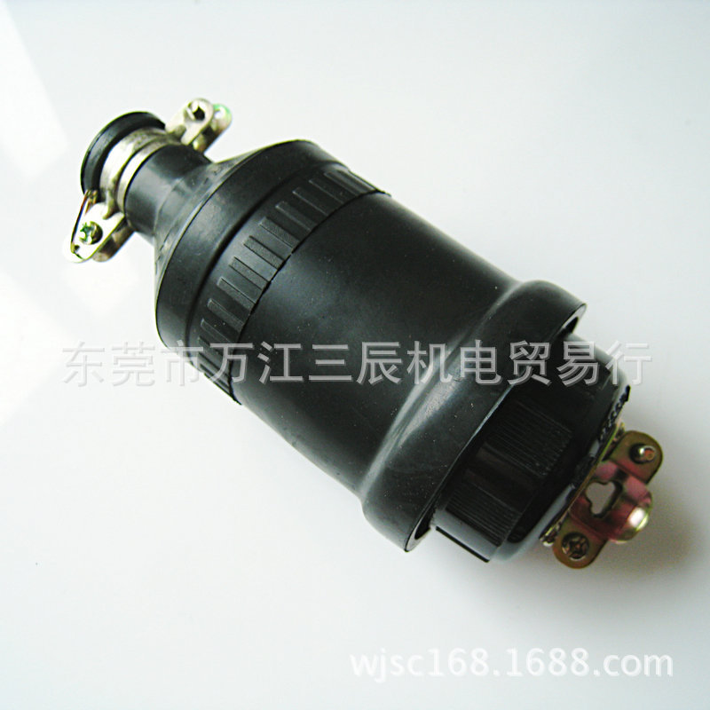 台湾引挂式插座LK5420 电木橡胶插座20A250V 隆光WK5439K东莞批发