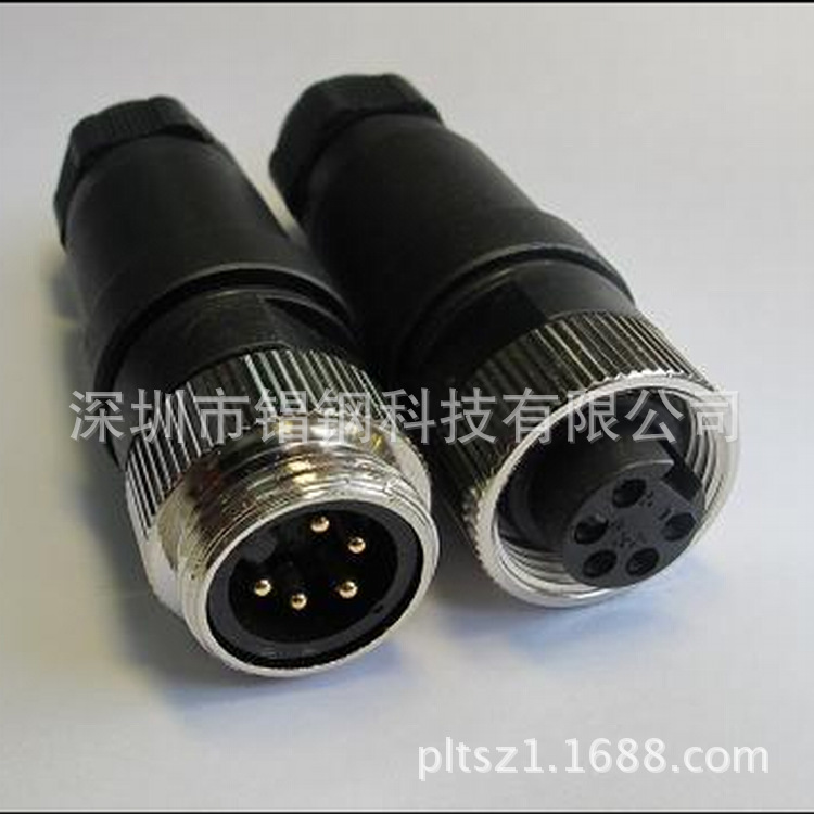 7/8������������ 3P/4P/5P ��ͷĸͷCrimp Pin Connector