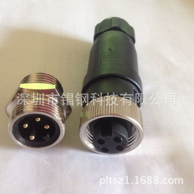 7/8������������ 3P/4P/5P ��ͷĸͷCrimp Pin Connector