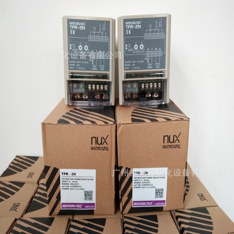 供应原装HANYOUNGNUX韩荣TPR-2N功率调整器单相220V代替25A35A