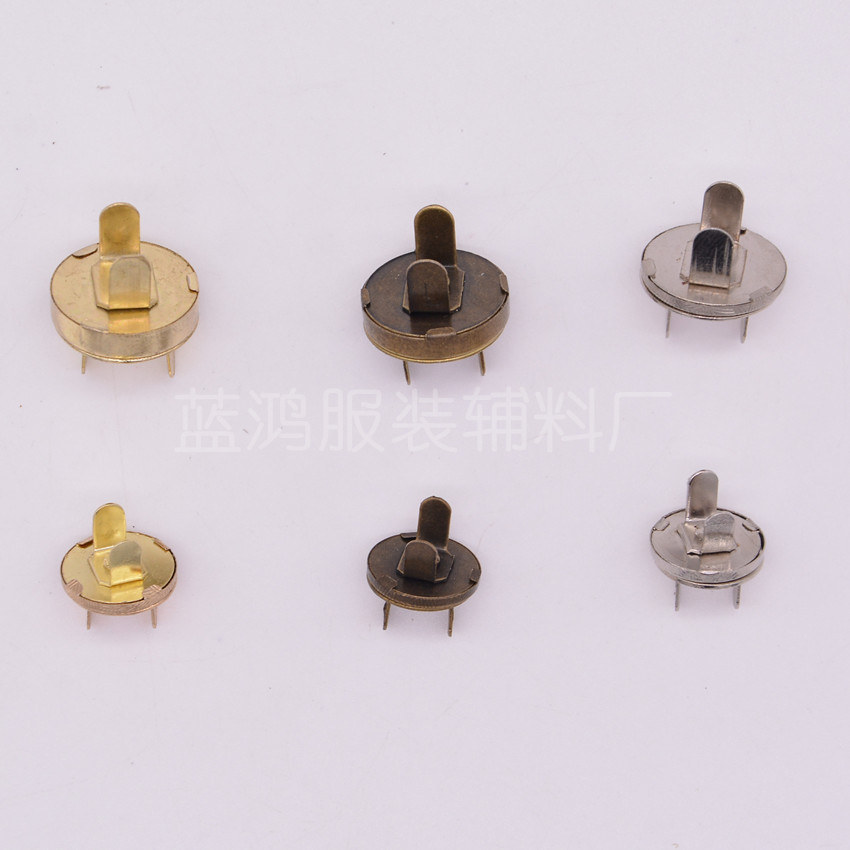 Mayorista 14mm botones magnéticos de succión magnética bolsas de tela botones magnéticos almohadillas de pie abierto bolsas de ropa accesorios de hardware