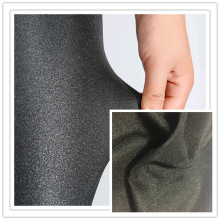 2016秋冬新品闪光满天星pu弹力仿皮革针织打底裤童裤加绒面料哑光