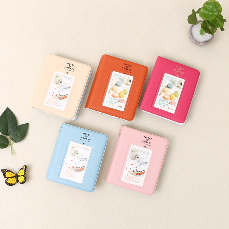 Manufacturers supply Polaroid photo album 3 inch photo paper AliExpress explosions dessert time 64 small card book storage book