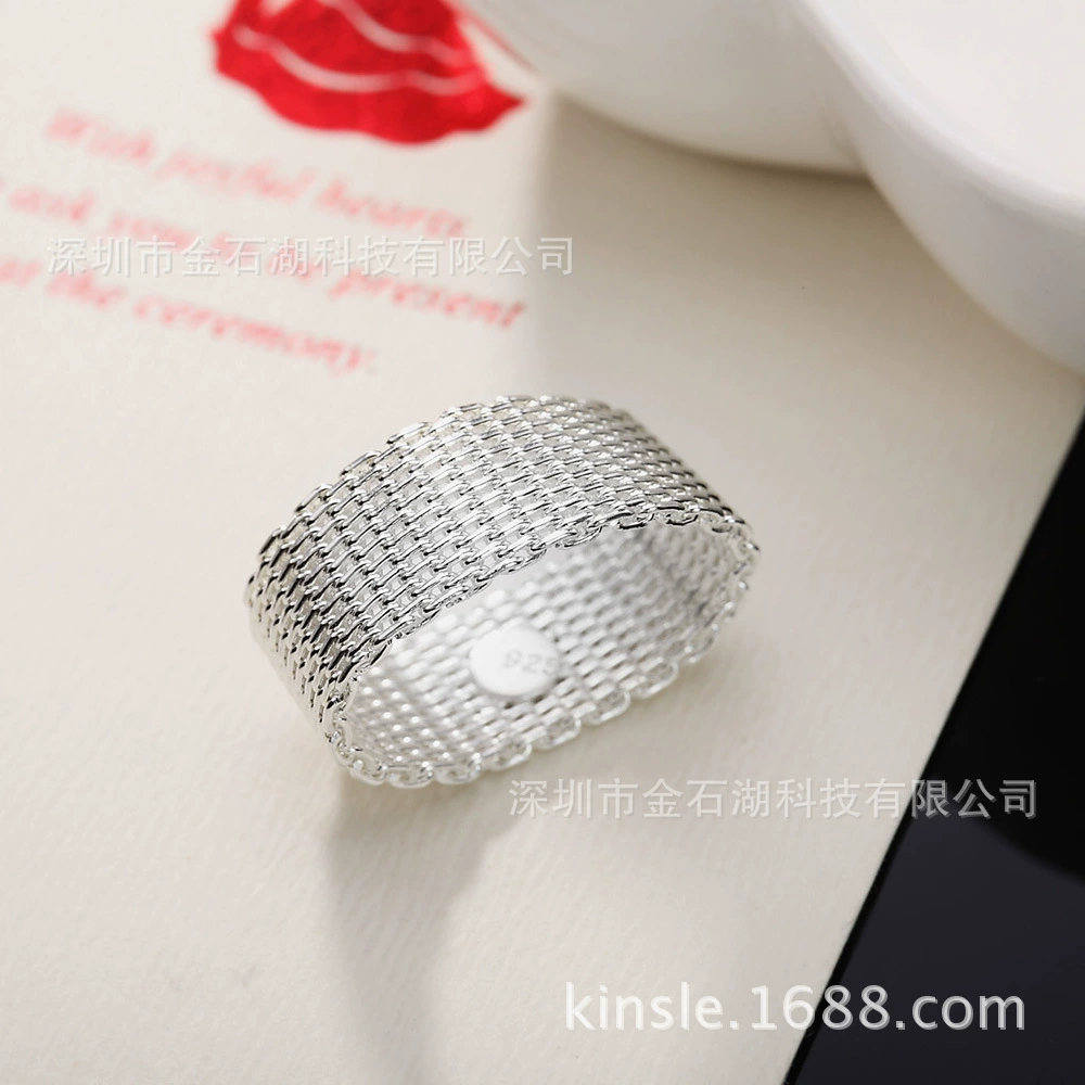 金石湖 Trend fashionable accessory, ring, wholesale, Korean style