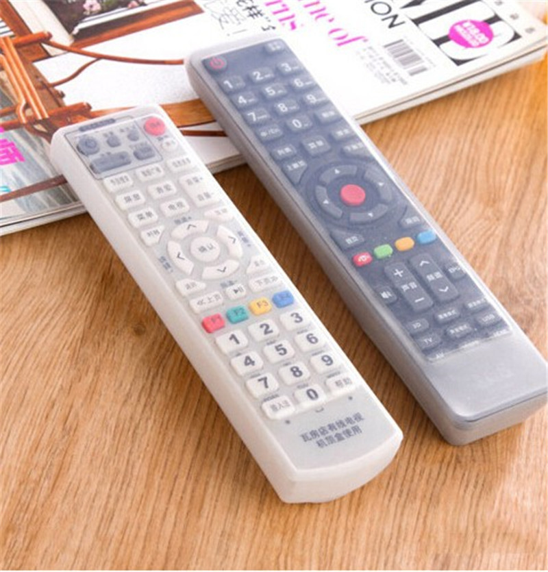 TV, transparent remote control, waterproof silicone protective case