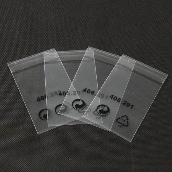 Transparent opp clothing film self-adhesive ziplock bag…