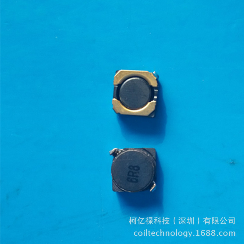 免费拿样包邮深圳沙井厂家直销5D28-6.8UH贴片绕线大电流功率电感