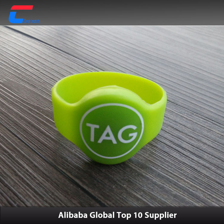 RFID硅胶手腕带批发,NFC智能手腕带,RFID手表卡,多种颜色选择