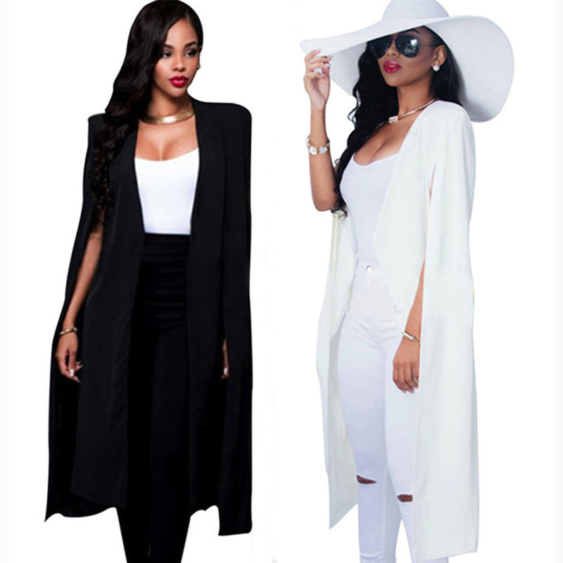S3081 Autumn Women's Clothing Cross-Border Long Sexy Fashion European and American Women's Suit Jacket