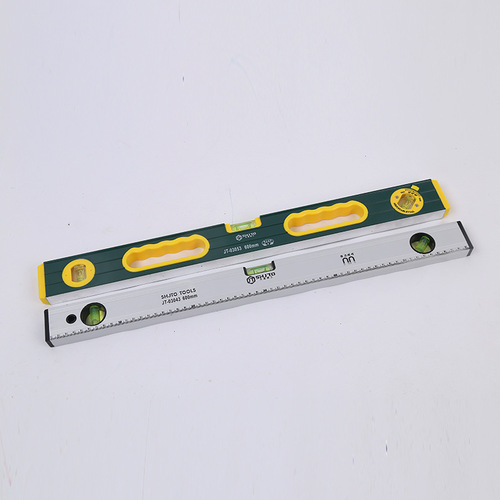 Manufacturer strong magnetic aluminum alloy spirit level 60cm 100cm measuring tool hardware tools