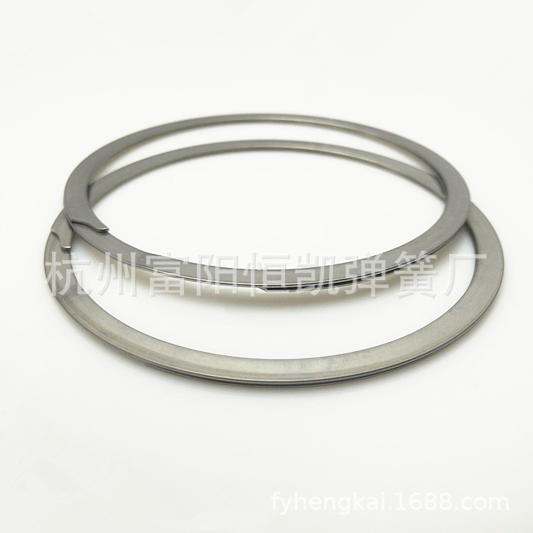 不锈钢卡簧挡圈批发杭州厂家不锈钢弹性挡圈 螺旋挡圈 夹紧挡圈