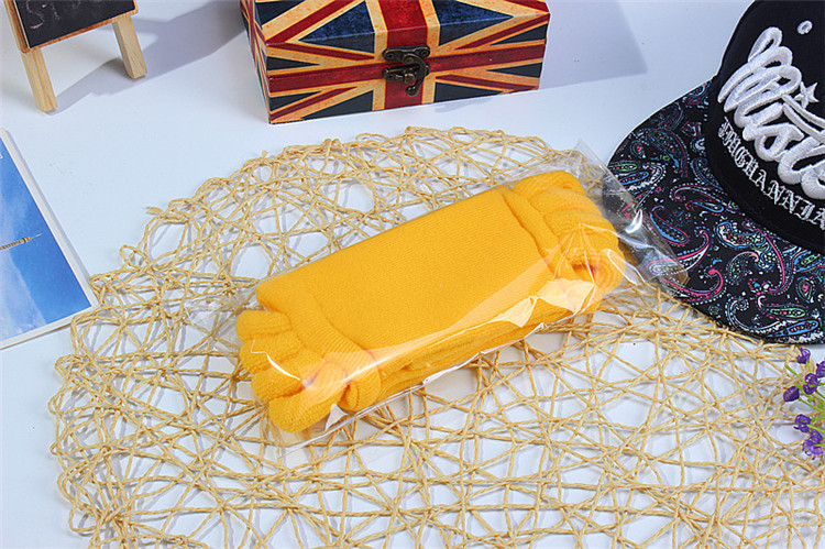 Calcetines japoneses y coreanos de yoga calcetines de cinco dedos calcetines de Punta abierta calcetines para dormir corrección pulgar valgus masaje calcetines de cinco dedos