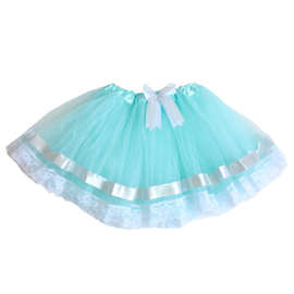 欧美儿童半身裙tutu舞蹈裙新款韩版优质女童丝带裙蓬蓬速卖通批发