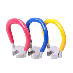 DEEMOUNT Bicycle Repair Tool Colorful Steel Spoke Wrench 14G Spoke Nipple Adjuster Single-Speed Bike Removal