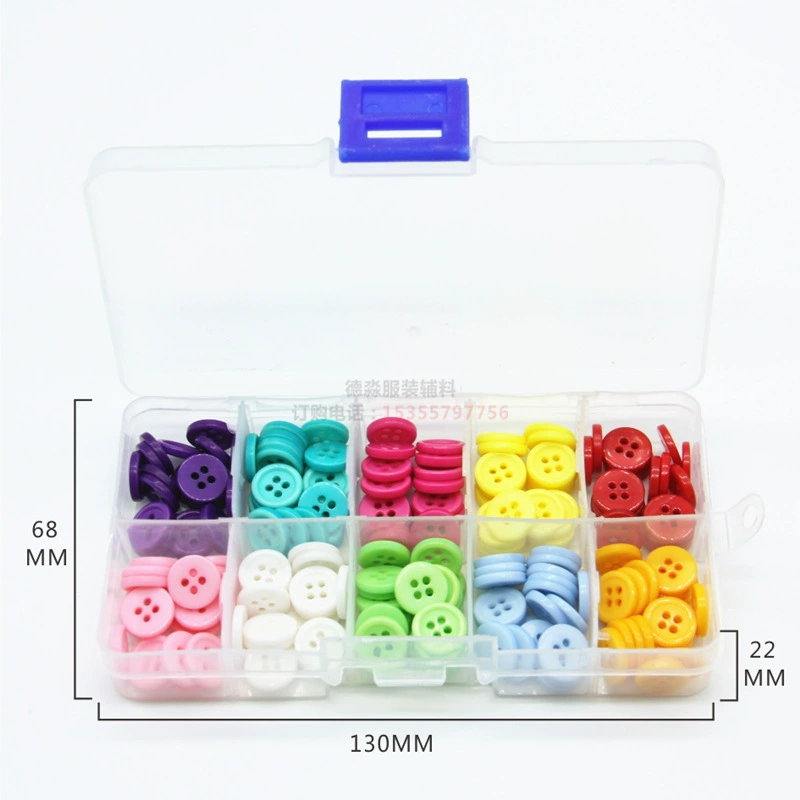 200 коробок с 4-х ушными пряжками для свитера, сшитыми вручную, из смолы, для детской одежды