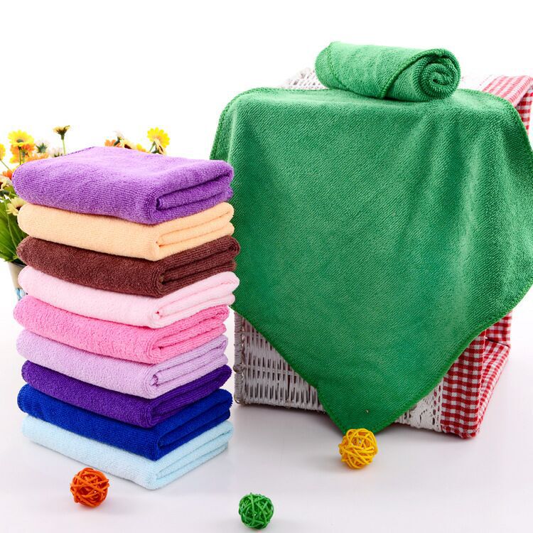 Household fiber 30*30 polyester brocade sanding is very soft and absorbent, especially small square towel can be used as LOGO Household fiber 30*30 polyester brocade sanding is very soft and absorbent, especially small square towel can be used as LOGO