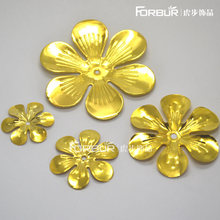 光面六叶花瓣 22mm六叶花片 28mm金属花片 50mm珠子花托片