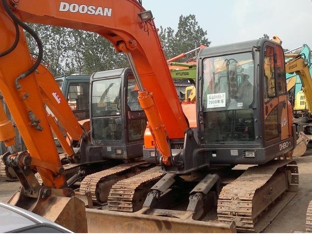 Exportación de comercio exterior compra de segunda mano Carter 307 excavadora Komatsu 80 excavadora mercado de Guangdong