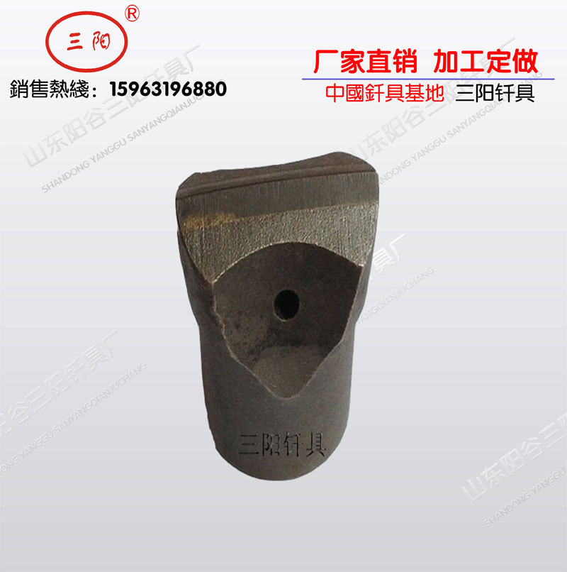 隧道一字钻头   十字钎头  矿山施工球齿钎头钎杆