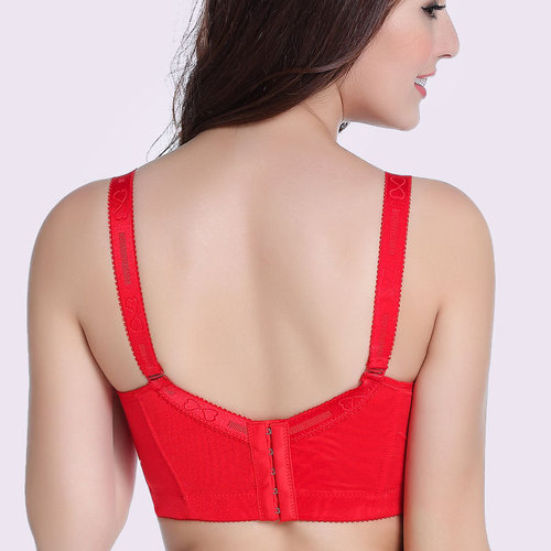 Large size thin bra tube top push-up deep V sexy adjustable comfortable DE cup lace underwear wholesale