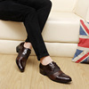 Men's classic suit jacket for leisure pointy toe for leather shoes, plus size