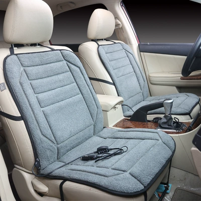 Wool pad seat car winter heating cushion