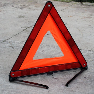 Tripod Failure Emergency Sign, Warning sign