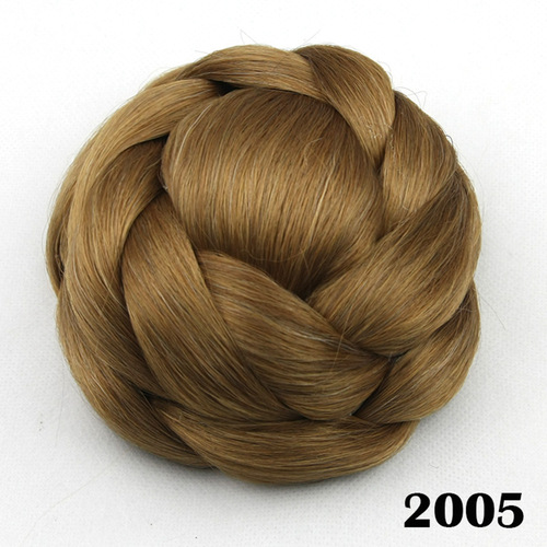 AliExpress Supply New Braided Hair Buns Ball Hair Bun Yiwu Wigs Wholesale