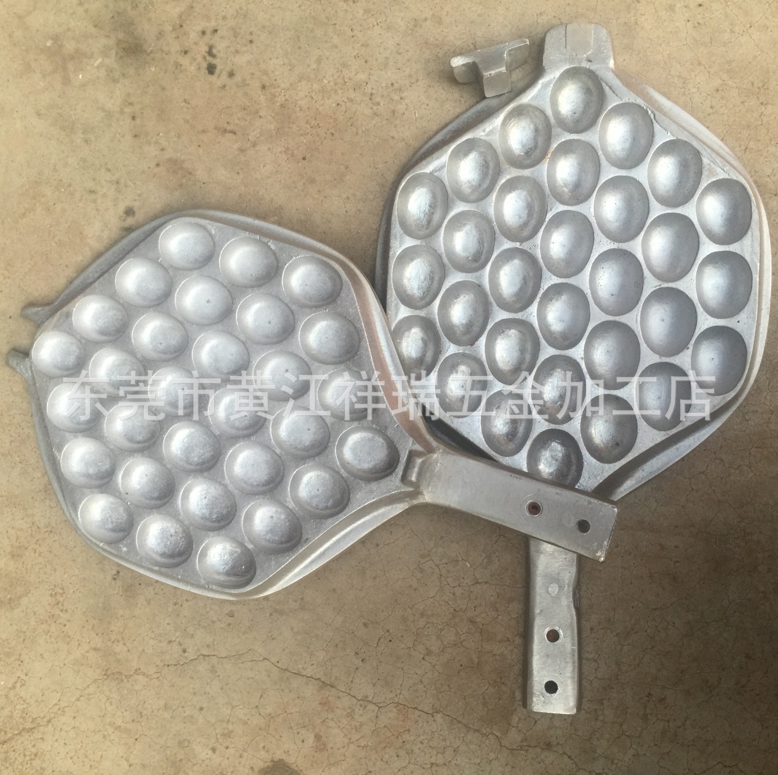 翻砂铸造蛋仔机模具铸件铝合金铸件精密重力铸铝铸件加工机械配件