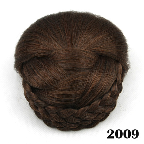 AliExpress Supply New Braided Hair Buns High Temperature Silk Buns Wigs Wholesale Hanfu Hair Accessories