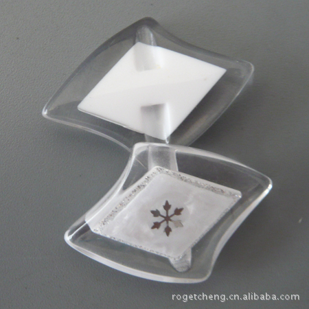 菱形树脂异型扣  异形树脂时装扣  特殊形状女装树脂钮扣批发