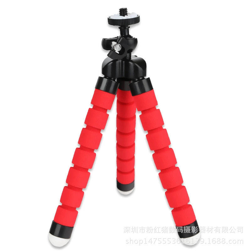 Small sponge mobile phone, tripod, cards, table camera, tubing