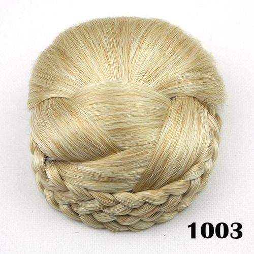 AliExpress Supply New Braided Hair Buns High Temperature Silk Buns Wigs Wholesale Hanfu Hair Accessories