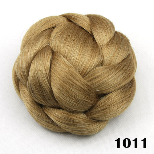 AliExpress Supply New Braided Hair Buns Ball Hair Bun Yiwu Wigs Wholesale