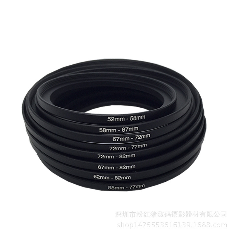 SLR filter adapter ring small to large