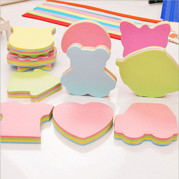 Colorful post-it notes cute cartoon special notes for students using…