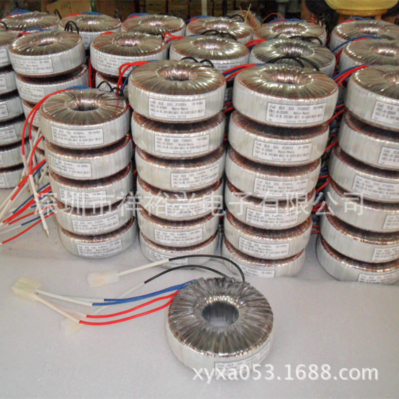 100W/220V全铜线足功率低频环形电源变压器隔防变压器深圳厂家