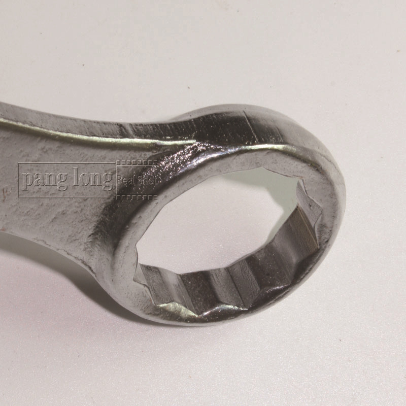 Wrench manufacturer Shaodong dual-purpose wrench double-ended ring wrench dull wrench double-ended open-ended wrench matching worker