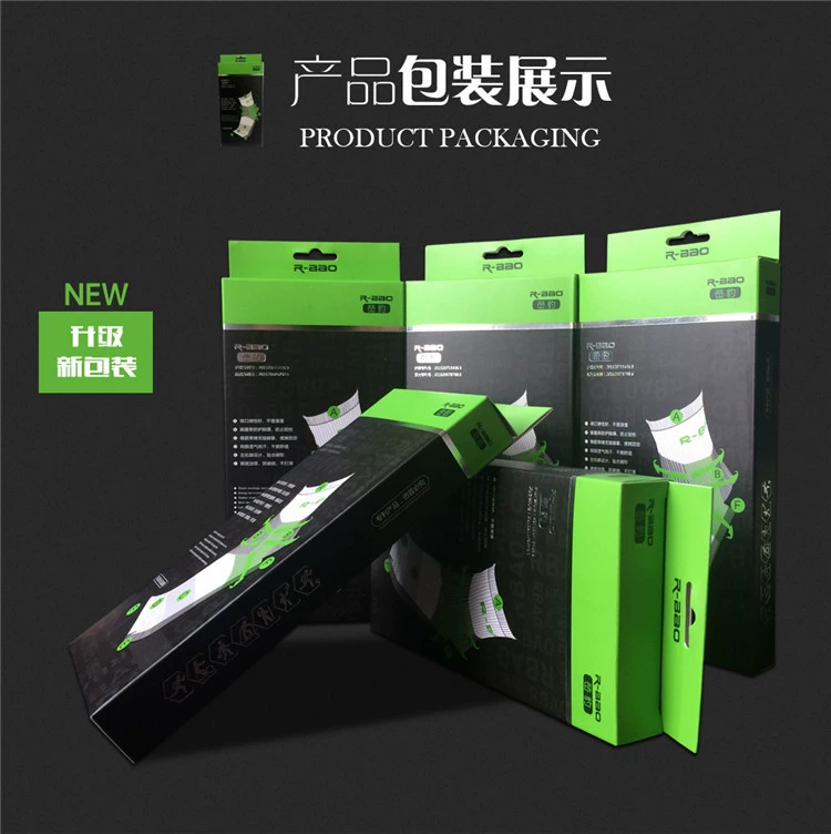 Средние носки для бега R-BAO COOLMAX для бадминтона, гольфа, спорта, марафона, сжатые