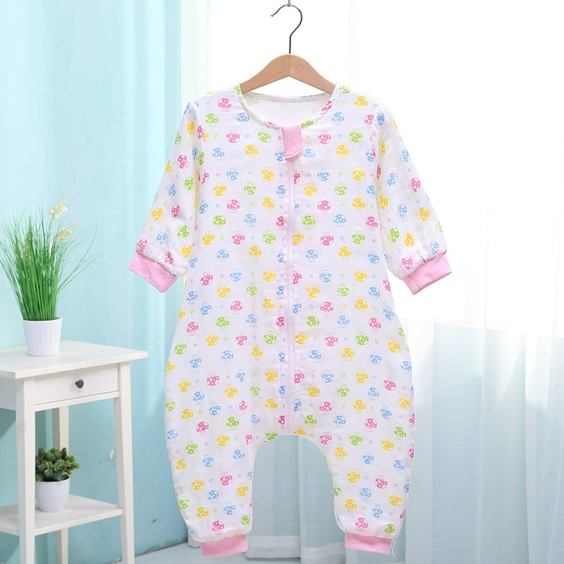 Cotton gauze cartoon sleeping bag