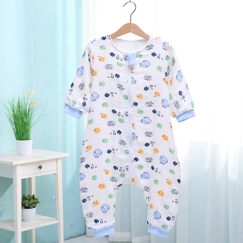 Cotton gauze cartoon sleeping bag