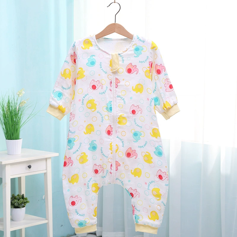 Cotton gauze cartoon sleeping bag
