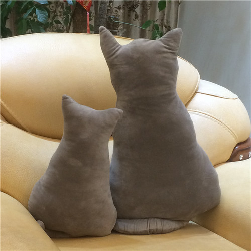 Plush toy creative back cat pillow cat cafe office sofa large cushion drop shipping