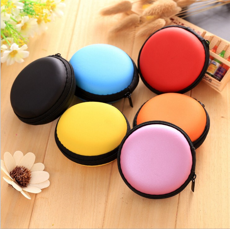 A2014 mobile phone charger data cable storage bag mini portable anti-pressure square earphone storage box finishing bag