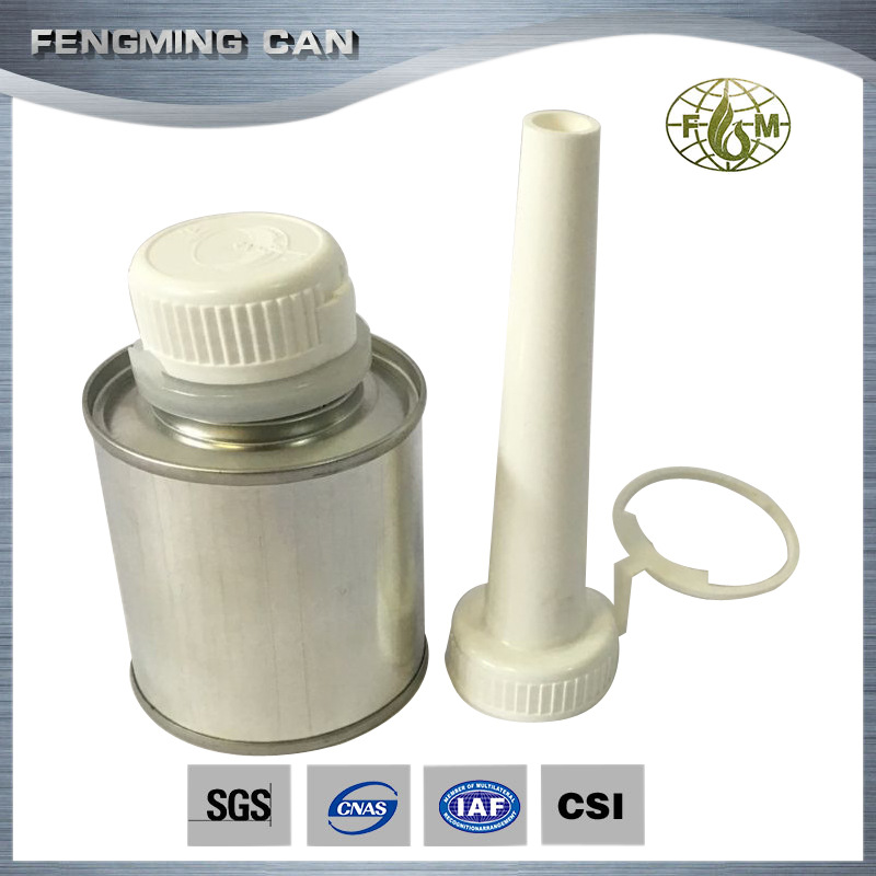 125ml 机油添加剂燃油宝罐 圆形润滑油铁皮罐子印刷批发直销