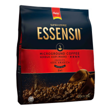 超级进口艾昇斯Essenso微研磨阿拉比卡速溶咖啡粉三合一500g