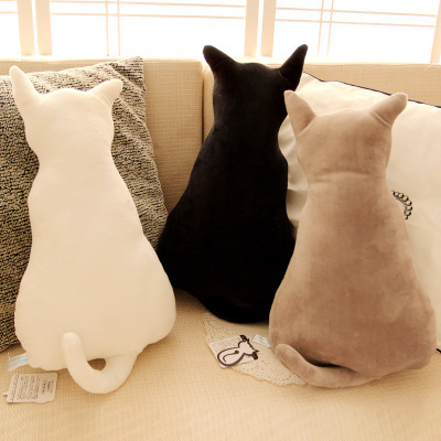 Plush toy creative back cat pillow cat cafe office sofa large cushion drop shipping