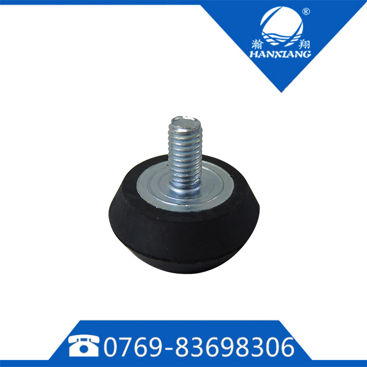 家具家电橡胶脚垫 防滑缓冲垫 五金包胶加工