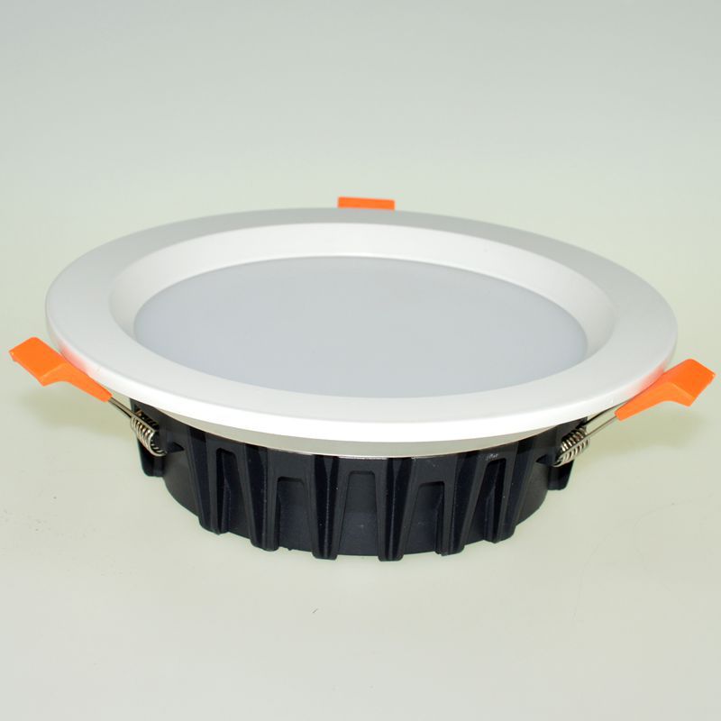 超薄奔驰筒灯LED筒灯套件砂黑筒灯外壳LED贴片筒灯天花灯面板灯