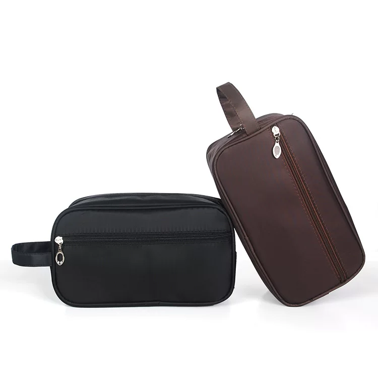 Cosmetic Bag Travel Organizer, Men's Handheld Toiletry Pouch, 26×10×15 cm, Lightweight
